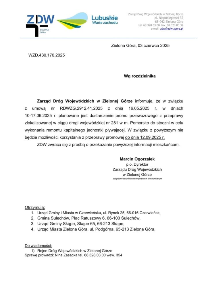 Nieczynna przeprawa promowa