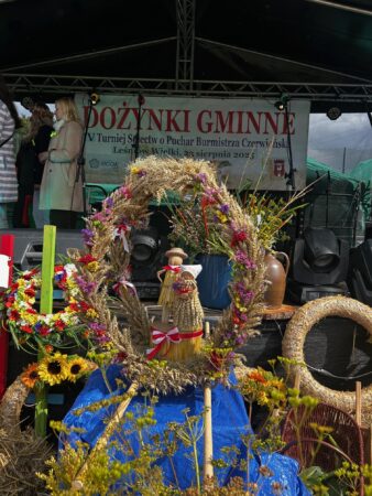 Dożynki Gmina Czerwieńsk wieś Wysokie