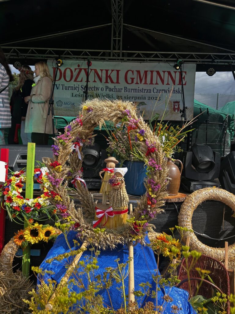 Dożynki Gmina Czerwieńsk wieś Wysokie