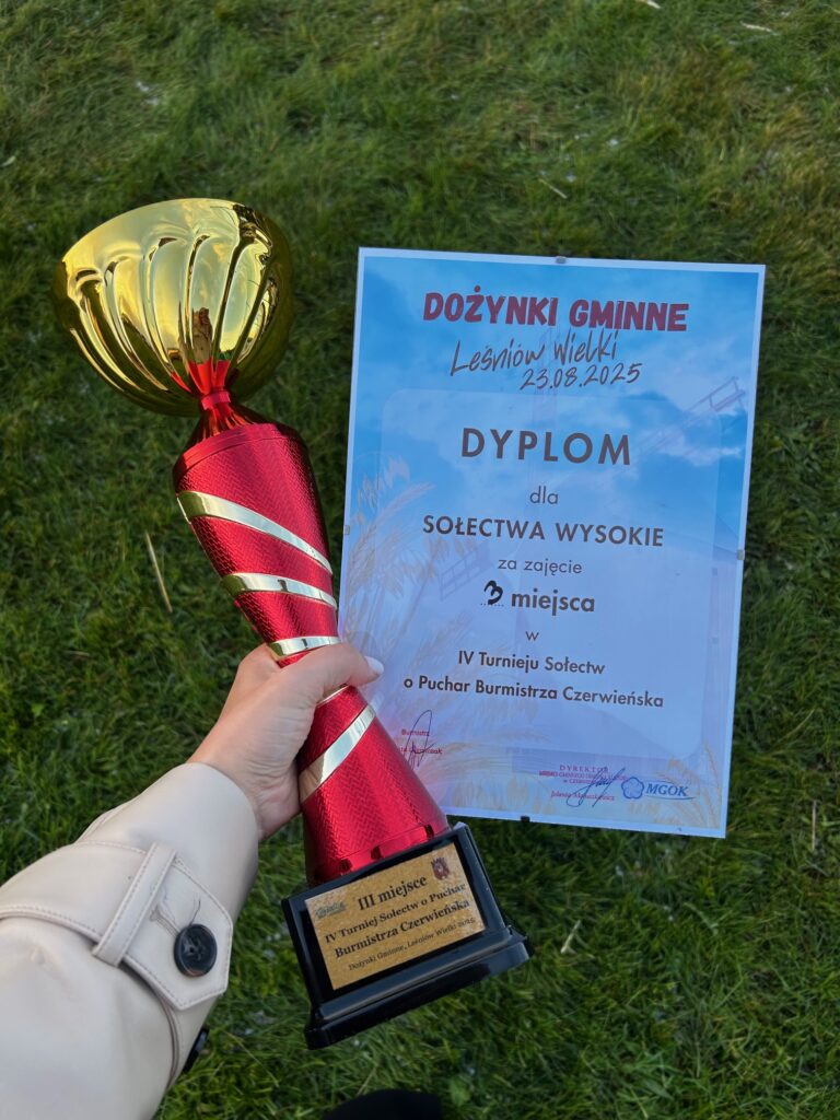 Dożynki Gmina Czerwieńsk wieś Wysokie